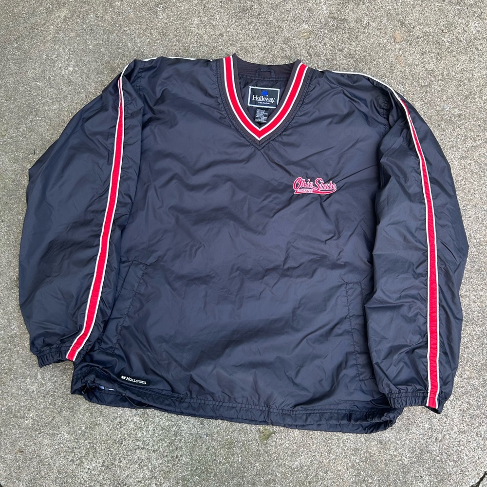 Vintage 2000s Holloway Ohio State Buckeyes Windbreaker Gem